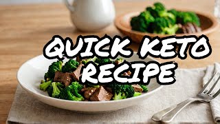 The Best Keto Beef amp Broccoli Recipe [upl. by Anerdna941]