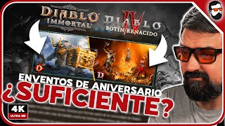 DIABLO 4 TEMPORADA 4 y DIABLO IMMORTAL EVENTOS ANIVERSARIO  NOTICIAS  ESPAÑOL [upl. by Candide969]