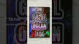 Ən gözəl oğlan adı [upl. by Orva]