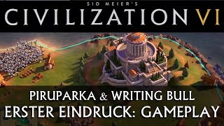 Erster Eindruck Civilization VI  Das Gameplay deutsch [upl. by Sirromaj]