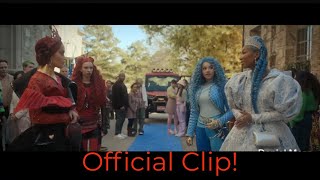 Descendants The Rise Of Red Official Clip  Arrival In Auradon [upl. by Nerrawed699]