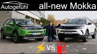 allnew Opel Mokka FULL REVIEW EV Mokkae vs Mokka petrol 2021 Vauxhall Mokka [upl. by Mace429]