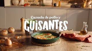 Cazuela de pollo y guisantes 🥘 [upl. by Etteneg883]