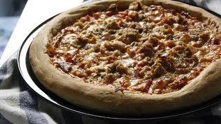 Receta de Masa de Pizza Casera  Estilo Domino´s pizza y Pizza hut [upl. by Dhumma]