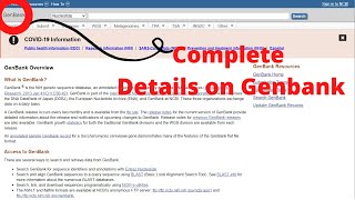 NCBI GenBank complete Details [upl. by Emily284]