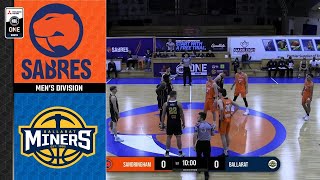 NBL1 Men  Sandringham Sabres vs Ballarat Miners  Game Highlights [upl. by Muncey]