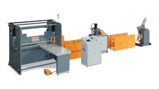 SF3302 Foldable Box Production Line woodbox woodworkingmachine [upl. by Rysler]