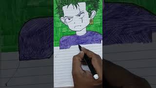 Kid zoro drawing sketch onepiece [upl. by Allerie]