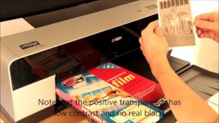 Preparing image and paper for photopolymer intaglio printing [upl. by Ynaffi]