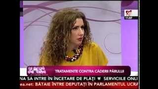 Dr Oana Spanu Despre caderea parului cauze si tratament la Ai grija de tine cu Carmen Bruma [upl. by Rimas379]