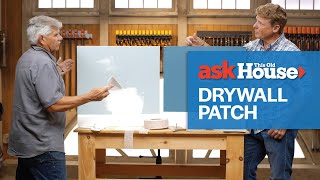 How to Patch a Drywall Hole  Ask This Old House [upl. by Aicenert]