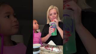 Pranking Scarlett 🤣🤣 prank foodie mukbang [upl. by Anelrahc510]