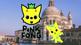 PinkFong in ITALY  Wilkins Christmas Effects [upl. by Nilhsa]