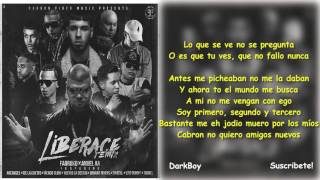 Liberace Remix Letra Anuel AA Ft Farruko Arcangel Noriel Bad Bunny Darell Alexio y Más [upl. by Nastassia102]