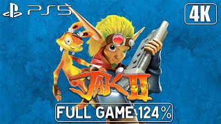 Jak 2 PS5  Full Game 124 Longplay Walkthrough 4K 60FPS [upl. by Gloriane]