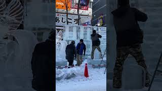 Hokkaido Snow Festival 2024 ☃️❄️ Winter Wonderland Magic in Japan 4K Vlog [upl. by Keyte]