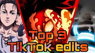 my best anime edits from TikTok [upl. by Eicak273]