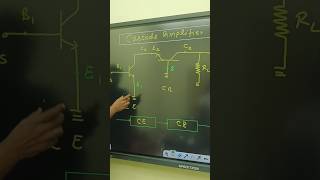 GATE 2025 Analog Cascode Amplifier CE CB electricalengineering gate2025 [upl. by Foscalina]