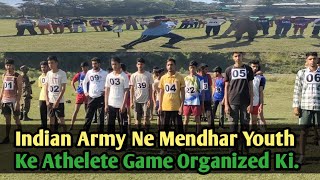 Mendhar Indian Army Organised Athletics Competition for Border Area Students [upl. by Lekcim]