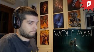 WOLF MAN 2024  Trailer Reaction  NON È SCATTATA LA SCINTILLA [upl. by Fransisco]