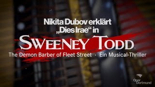 Operndramaturg Nikita Dubov zur Musik von »Sweeney Todd« – Oper Dortmund [upl. by Iy]