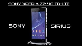 Sony Xperia Z2 4G TDLTE L50u Sony Sirius [upl. by Dareg]