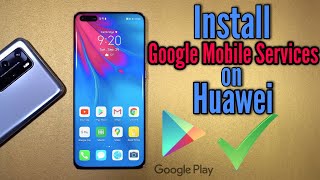 NEW Google Mobile Services Installation Method for Huawei amp Honor  No USB or PC [upl. by Lachus]