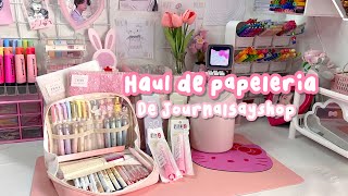 🌷Haul de papeleria Bonita ft Journalsayshop 💗✨🎀 [upl. by Faunie]