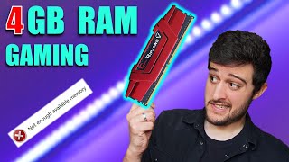 Gaming with 4GB of RAM in 2022 [upl. by Ellenyl]