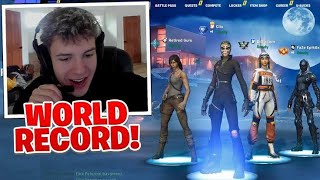 World Record  Clix drops 60 Bomb in Squad Victory Cup [upl. by Castara259]