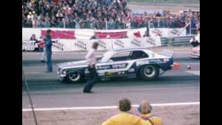 Dragracing at Mantorp Park Sweden 1976 [upl. by Tnarg]