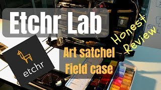 Etchr Lab  Art satchel amp Field case  HONEST REVIEW [upl. by Hait]