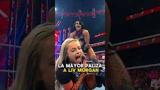 La mayor paliza a Liv Morgan livmorgan wwe wrestling wwefan rhearipley [upl. by Pegg]