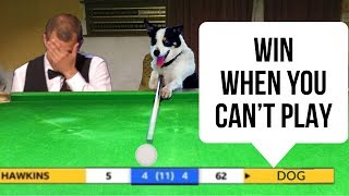 WIN at Snooker when you CANT PLAY [upl. by Aleahcim]