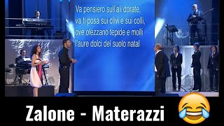 Checco ZaloneMarco Materazzi  Il piu grande paroliere dItalia da Checco Zalone Show [upl. by Gnanmas]