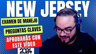 🔴 EXAMEN TEORICO DE MANEJO NEW JERSEY 2024 I Aprobarás con estas preguntas 🔥 🔥 🔥 [upl. by Waligore812]