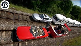 Caravan Train Part 2  Top Gear  BBC [upl. by Eimia]