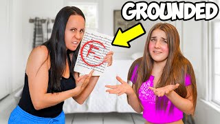 Piper Got GROUNDED For BAD GRADES ANGRY MOM [upl. by Bruni]