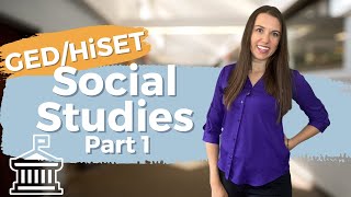 GEDHiSET Social Studies Part 1  Need to Know [upl. by Beaufort]