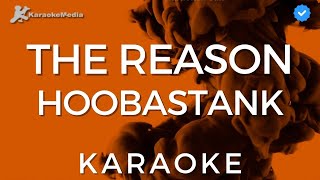 Hoobastank  The Reason KARAOKE Instrumental with backing vocals [upl. by Eetse]