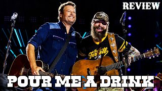 Post Malone  Pour Me A Drink Ft Blake Shelton ReactionReview [upl. by Mapes]