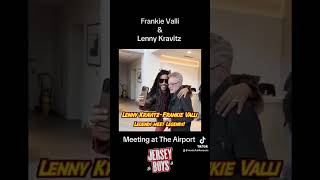 The Most Legendary MeetUp In Music History jerseyboys valli kravitz 4seasons news shorts [upl. by Anitnoc]