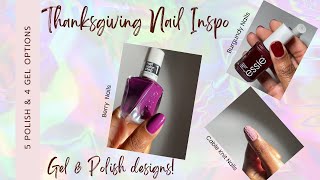 Thanksgiving Nail Inspo 🍂  Gel amp Polish 2024  Essie Beetles The Gel Bottle Inc [upl. by Caputo]