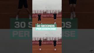 How many jumps can you do in 30 seconds 👇 tennis tennisplayer tennislife offcourtz [upl. by Annaoi493]