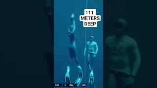 FREEDIVING WORLD RECORD ALENKA ARTNIK freediver freediving underwater [upl. by Oos199]