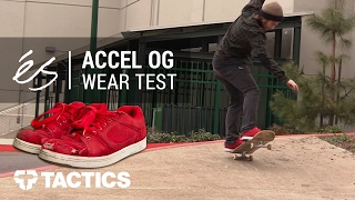 éS Accel OG Skate Shoes Wear Test Review  Tactics [upl. by Adan]