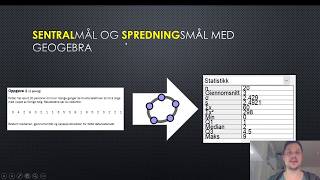 Statistikk med geogebra 2P [upl. by Emia]