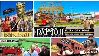 Ramoji film City tour Live shooting  Bahubali Haydrabad ramojifilmcity bahubali2 [upl. by Bowne]