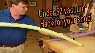 EASIEST SHOP VAC EXTENSION HACK EVER THAT INSTALLS IN SECONDS AND COST LESS THAN 2 [upl. by Anoet]