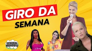 Giro da Semana Xuxa no SBT  Ana Hickmann  Narcisa e Inês Brasil  Central MundoG [upl. by Deerc]